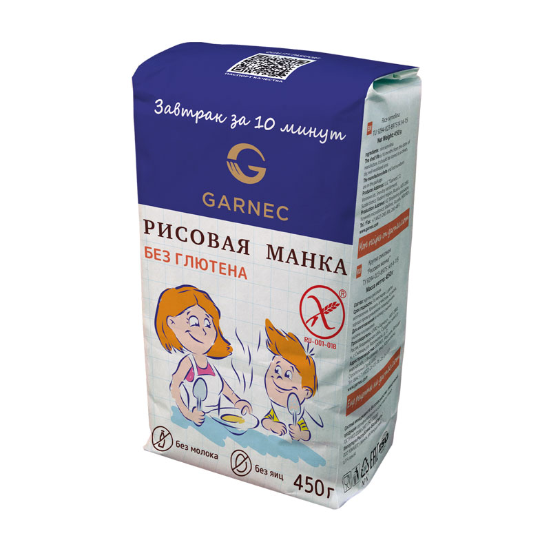 Крупка рисовая "Рисовая манка"