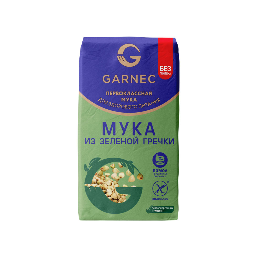 Мука из зеленой гречки