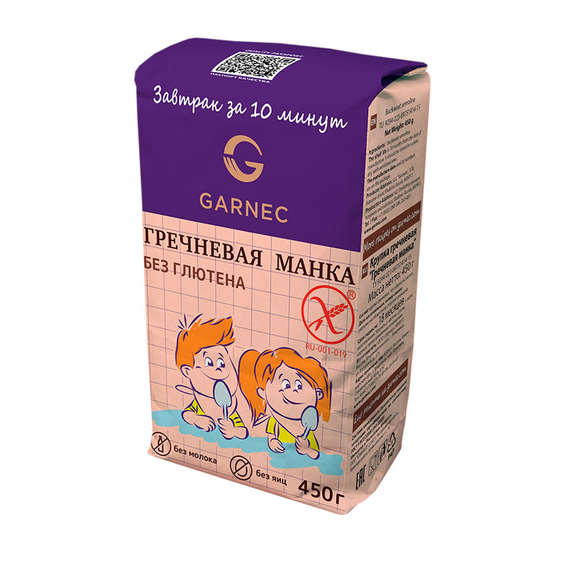 Крупка гречневая "Гречневая манка"