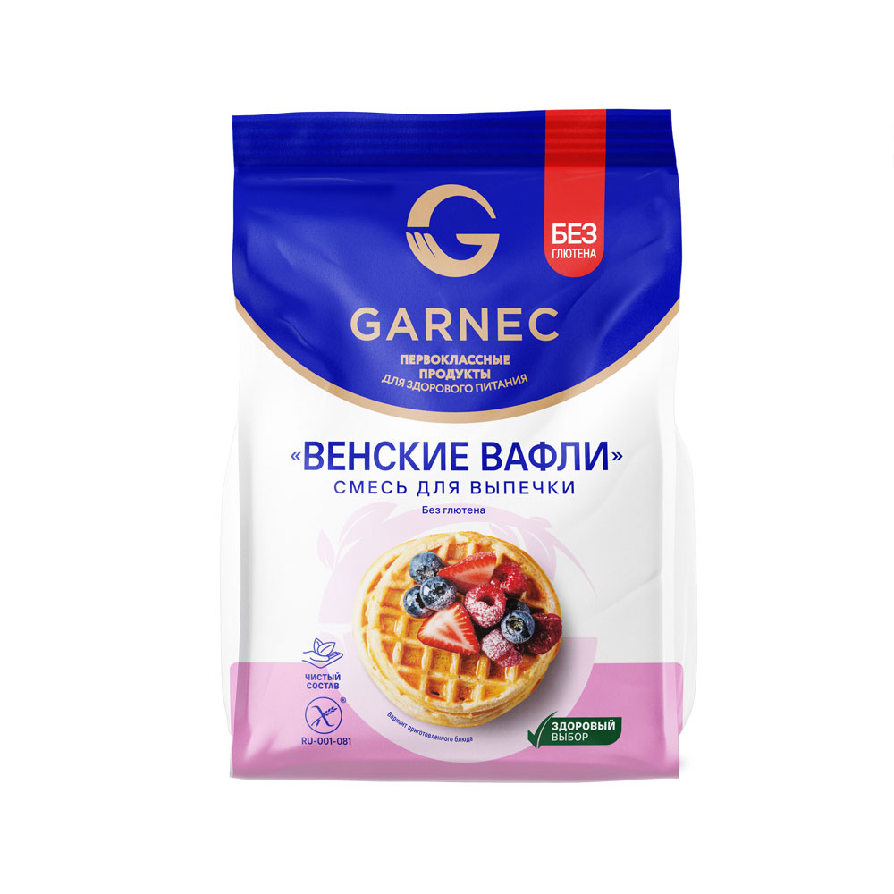 Смесь для выпечки «Венские вафли» без глютена