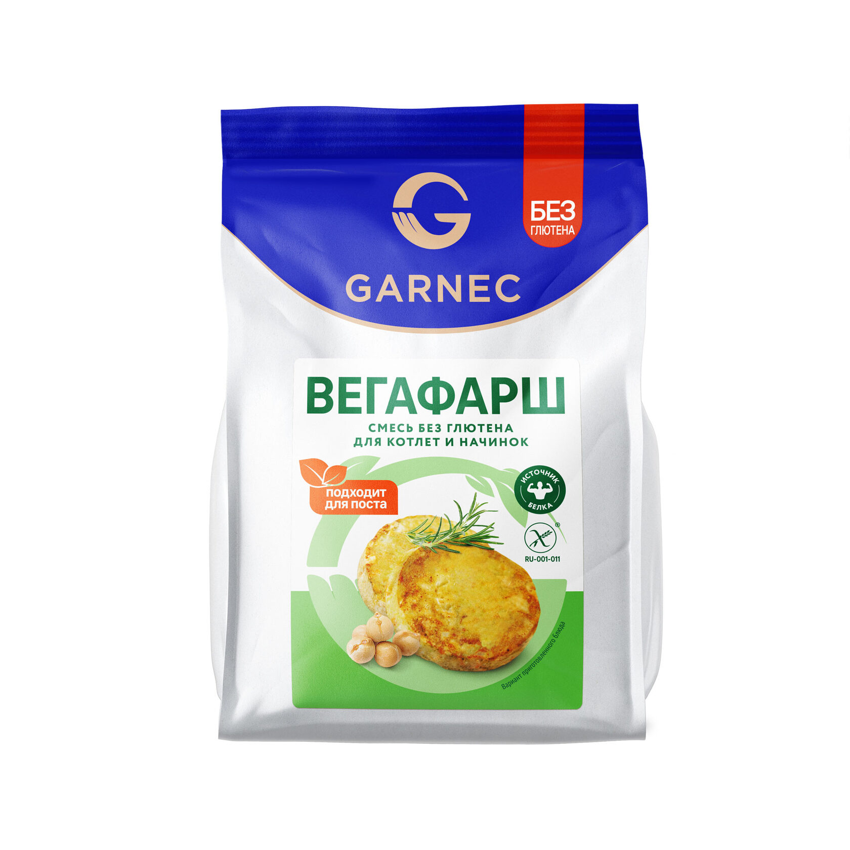 Смесь для приготовления вегетарианских котлет "ВЕГАФАРШ" без глютена